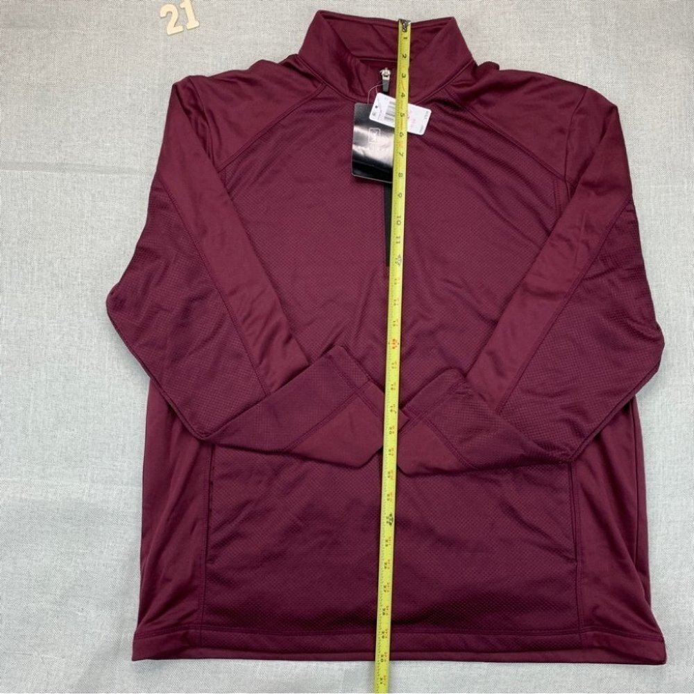 PGA TOUR Mens Quarter-Zip Golf Sweatshirt Fig L - Picture 11 of 11